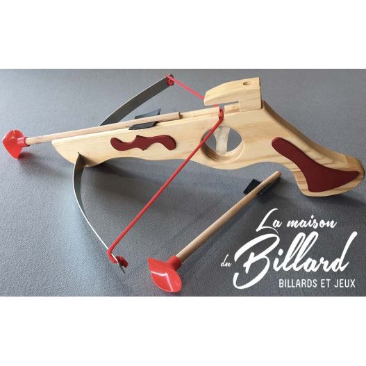 Tir fléchettes au pistolet en bois-3
