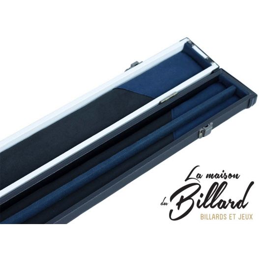 Boitier queue billard ½ Bleu-2