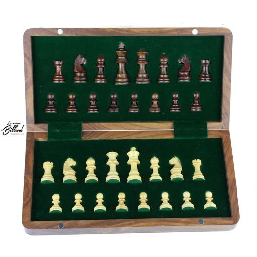 jeu d'échec marqueté. Déco et ludique !-2