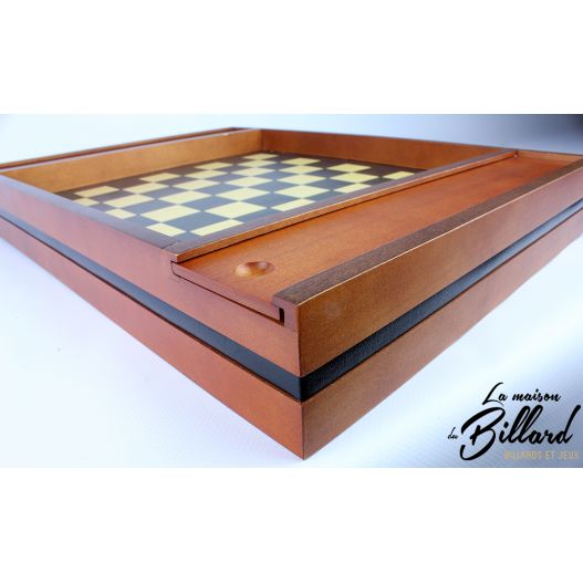 coffret jeu en bois échec et dames-1