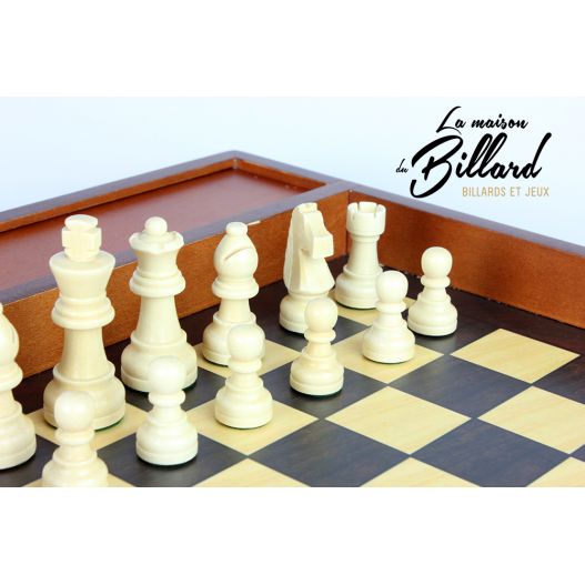 coffret jeu en bois échec et dames-4