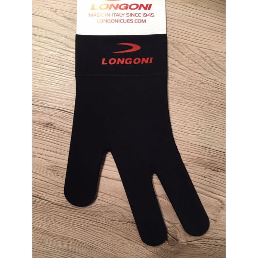 Gant noir Longoni poignet...