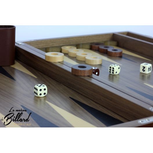 Mallette Backgammon Pro version LUXE-2