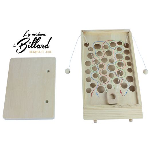 Jeu Gruyère de comptoir. La planche à trous avec 3 parcours !-2