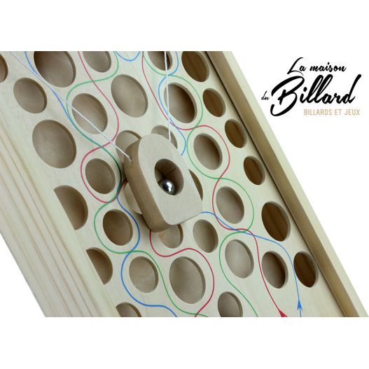Jeu Gruyère de comptoir. La planche à trous avec 3 parcours !-1