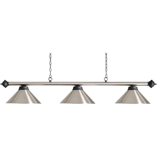 Lustre Allu brossé et noir....