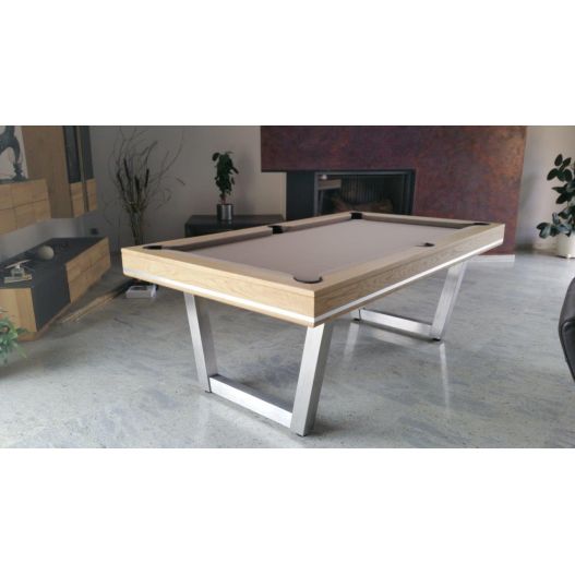 Billard Harmony V. Inox, et bois Massif-3