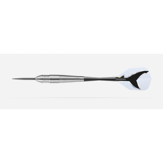 Fléchettes harrows acier Silver Shark 23 GR-2
