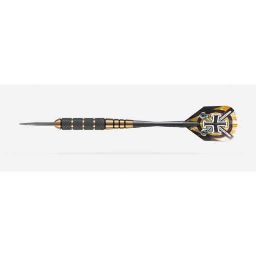 Fléchettes harrows acier Voodoo Brass 21 GK-2