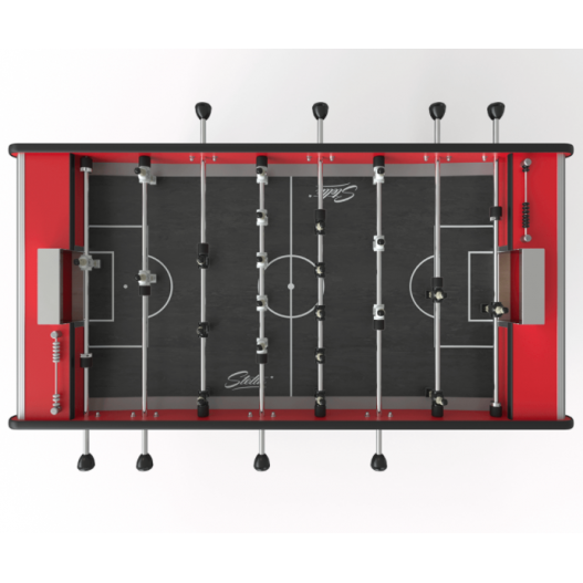 Baby-Foot Stella Loisirs Home Rouge-2