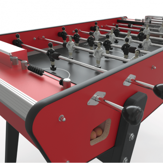 Baby-Foot Stella Loisirs Home Rouge-1