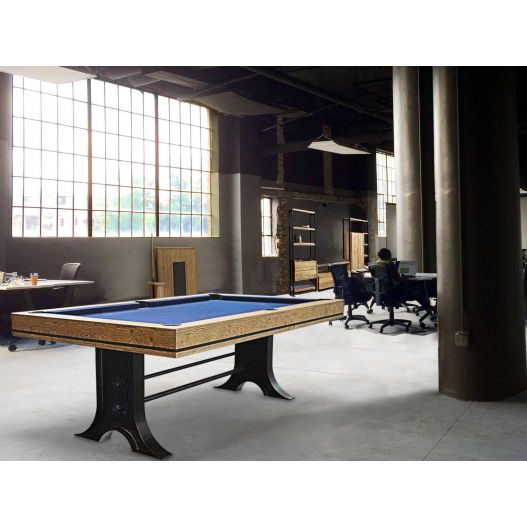 Atelier : Un billard haut de gamme, au style authentique et industriel-3