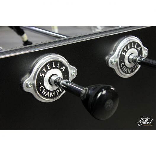 Baby foot Stella Champion Noir Chromé-4