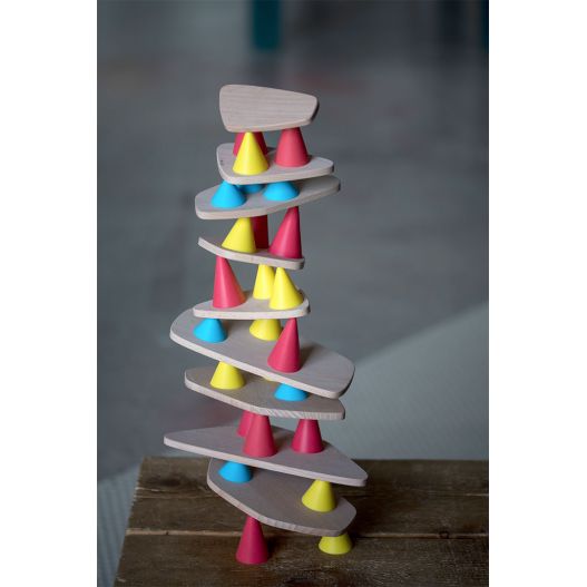 Piks 64 pièces. Le jouet créatif qui mélange équilibre et construction-2