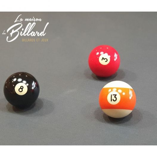 Boules de billard américain Standard 57,2 mm par Aramith-1