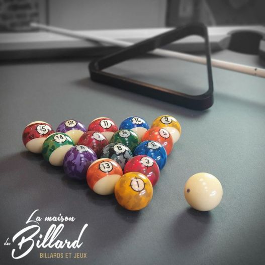 Boules de billard US Aramith Camouflage, un cadeau idéal-2