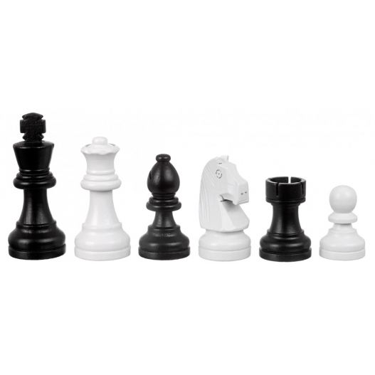Set echecs et dames moderne 40 x 40 cm-2