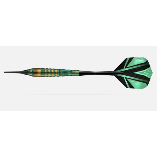 Fléchette Harrow acier Vivid 22Gr Vert-2