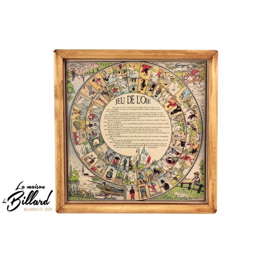 Jeu de l’oie Français en bois : Le jouet de votre enfance-2