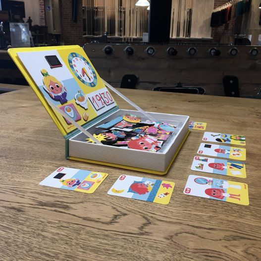 Apprendre à lire l’heure facilement grâce au jeu Magnetibook-2