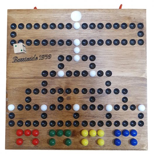 Barricade Le jouet en bois 2 à 4 joueurs de 1959-2