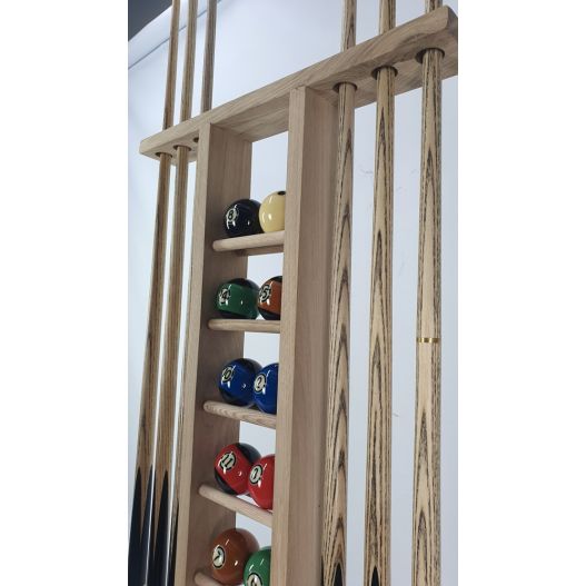 Porte-queues 6 queues vintage + rangement jeu de billes-3