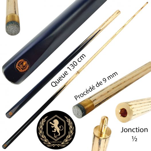 Coffret Lord-Cue Nano T750 : petite queue de billard 130 cm pour un jeune joueur-0