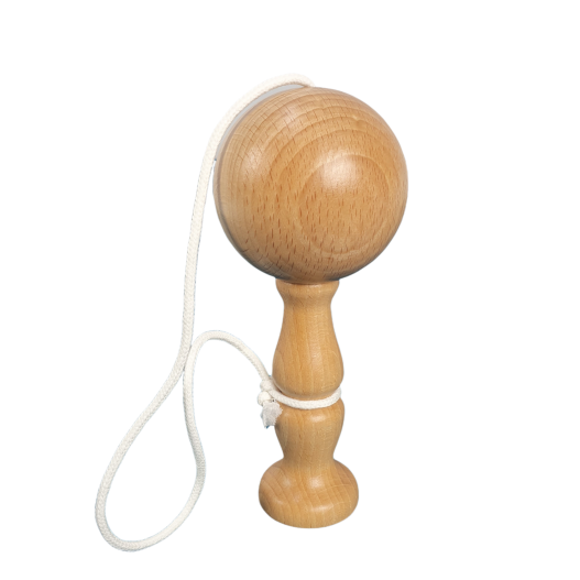 Bilboquet Bois Naturel 16 cm-1
