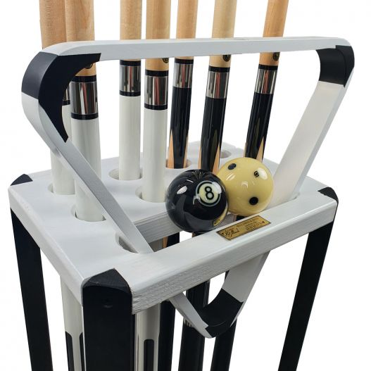 Porte-queue "Black & White" à poser au sol-3