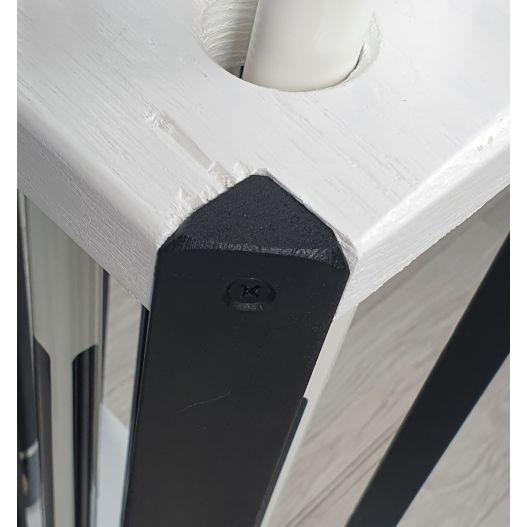 Porte-queue "Black & White" à poser au sol-4