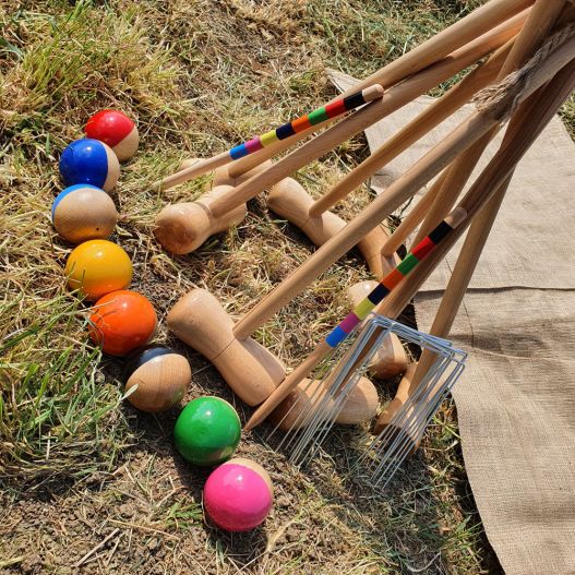 Croquet 8 joueurs adultes Fabrication française-2