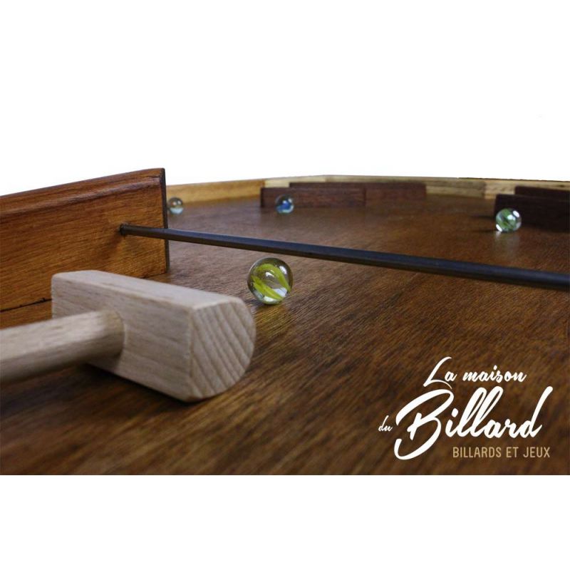 Speed ball : louez ce jeu en bois moitié flipper, moitié Pong, 100 % fun