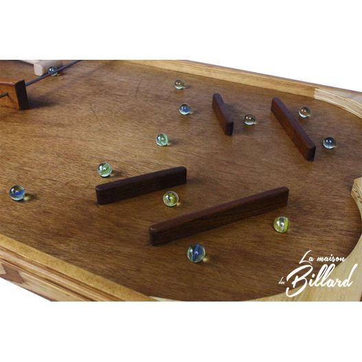 Speed ball : louez ce jeu en bois moitié flipper, moitié Pong, 100 % fun