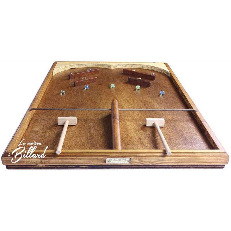 Speed ball : louez ce jeu en bois moitié flipper, moitié Pong, 100 % fun