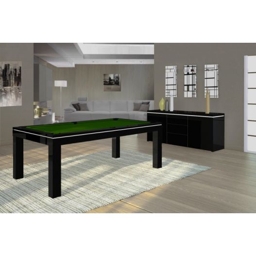 billard Novea, collection Prima,Noir brillant-3