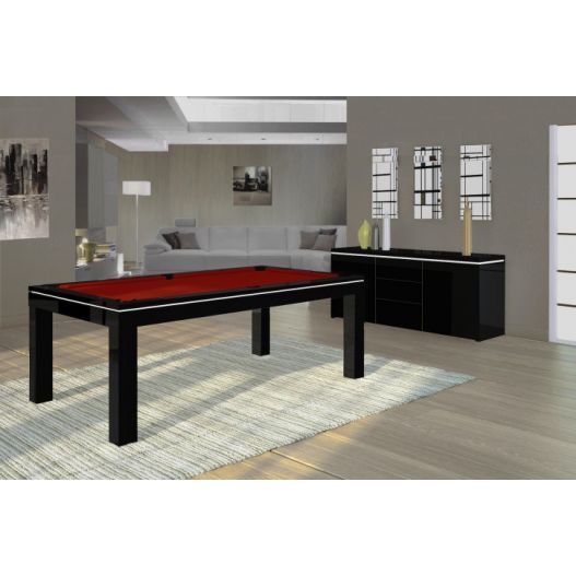billard Novea, collection Prima,Noir brillant-1