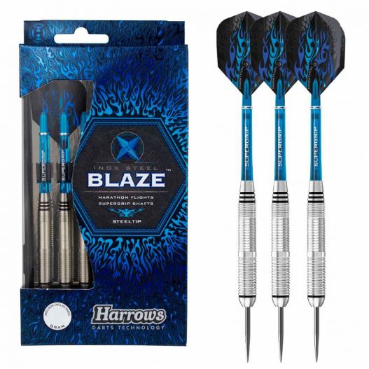 Flechettes-HARROWS-Club-Brass-GK-pointe-acier-22GK Fléchettes Harrows Club Brass pointe acier 22GK-0