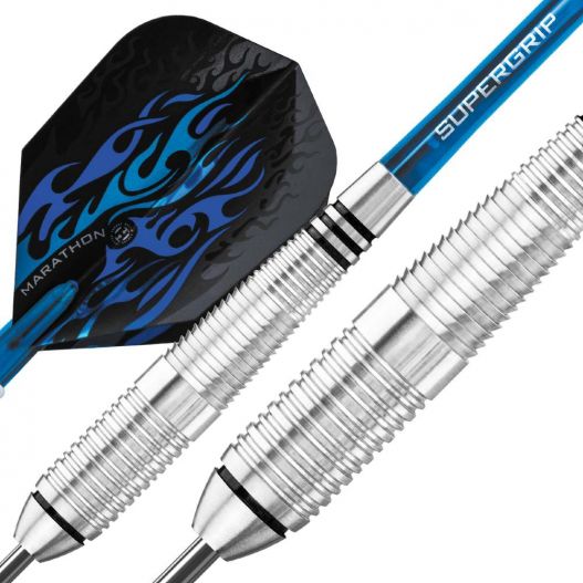 Flechettes-HARROWS-Club-Brass-GK-pointe-acier-22GK Fléchettes Harrows Club Brass pointe acier 22GK-2
