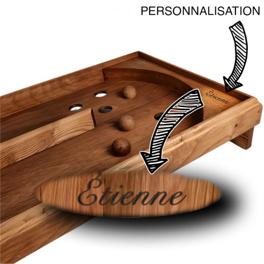 Double chinois – Jeu en bois d’adresse authentique-1