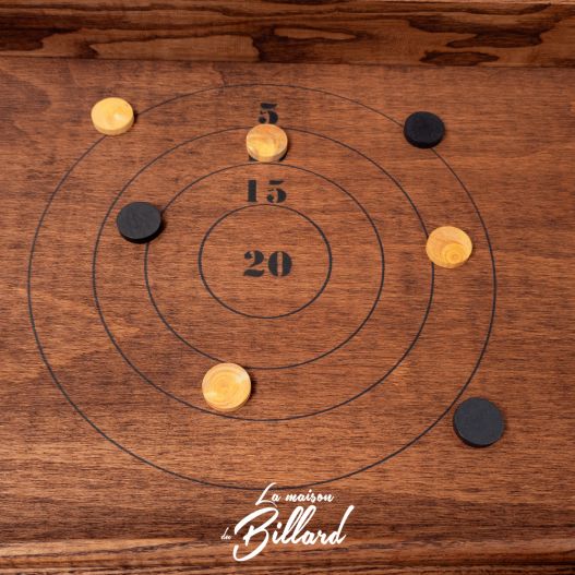 Tir sur cible 2 joueurs : une variante plus dynamique du jeu de curling-1