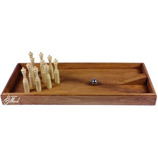 Bowling en bois jeu enfant