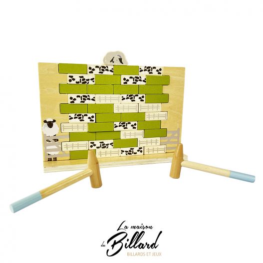 Brique poule - Mur bancal-1