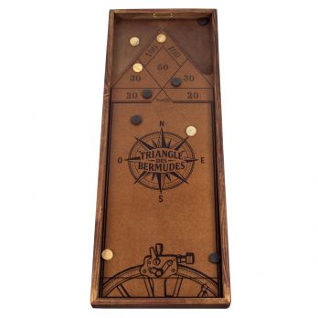 Jeu en bois triangle des bermudes