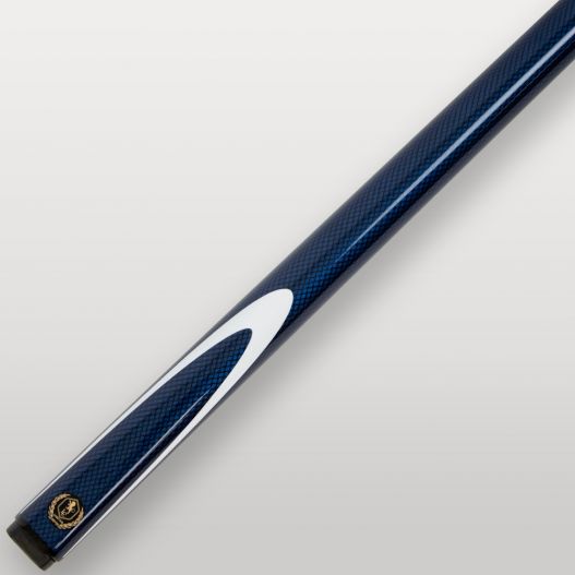 Queue en fibre Lord-Cue Bleu : perfectionnez votre jeu avec cette queue 3 en 1-3