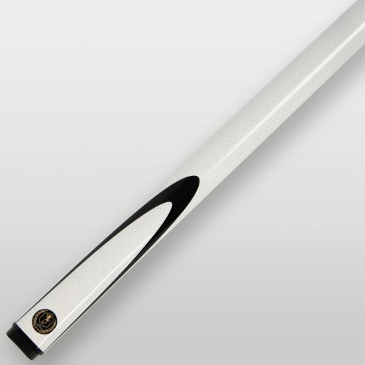 Queue en fibre Lord-Cue Blanche : perfectionnez votre jeu avec cette queue 3 en 1-3