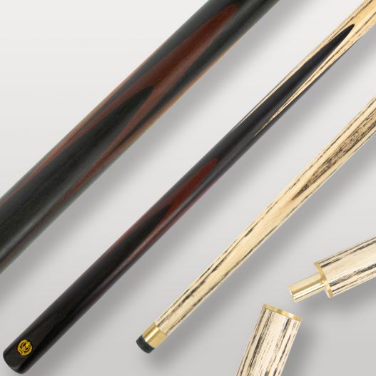 Image de couverture de la queue de billard Lord-Cue Black Out Rouge, design élégant et moderne.