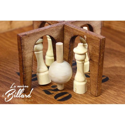 jeu traditionnels artisanale toupie