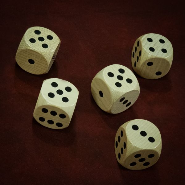 Dé 30 mm pour Fermez la boîte/jeu équilibre-1