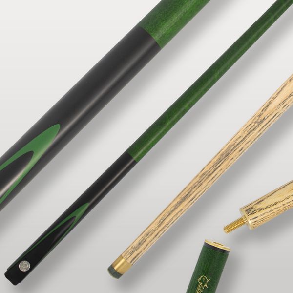 Queue de billard verte...