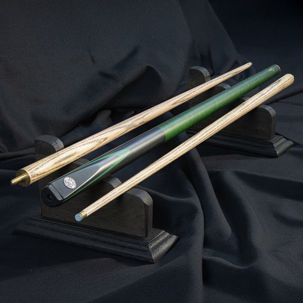 Coffret Queue de billard verte Snooker et 8-pool-1